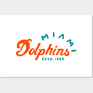 Miami Dolphiiiins Posters and Art